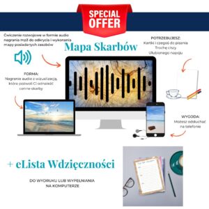 Ćwiczenia rozwojowe - Mapa Skarbów i elista wdzięczności
